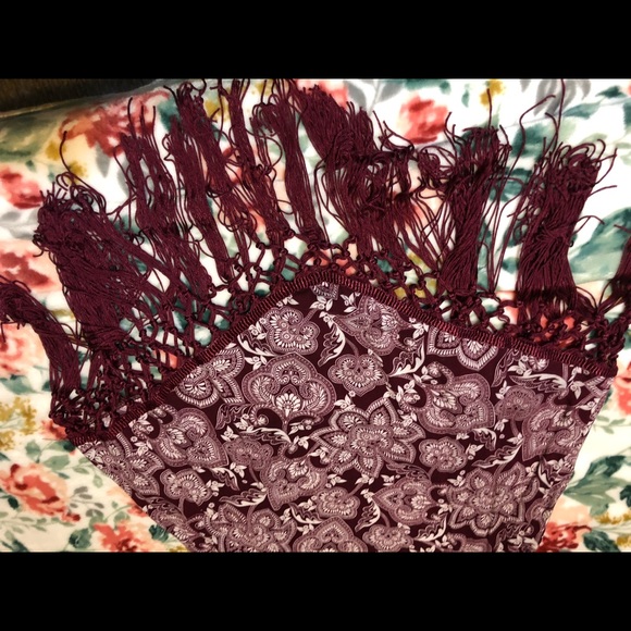 Fringe printed tank top - Picture 2 of 3